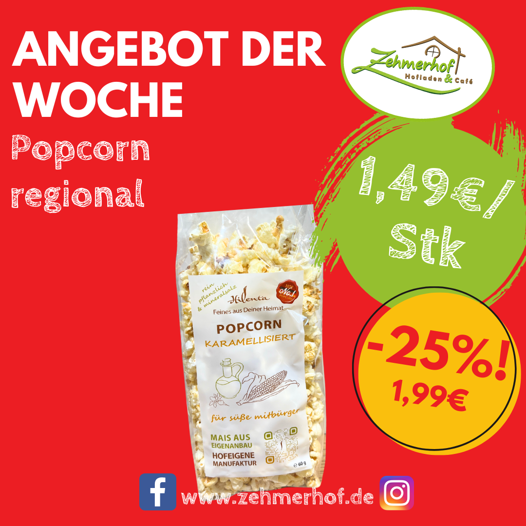 🍿✨ Angebot der Woche: Popcorn 09.03 bis 14.03 ✨🍿