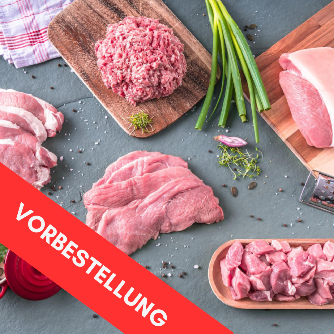 Bio Schweinefleischpaket ca. 5-6kg Reservierungsgebühr