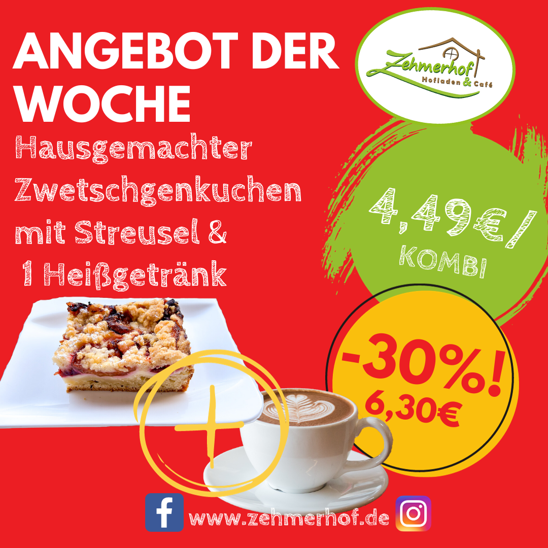 Angebot der Woche vom 18.09 bis 23.09