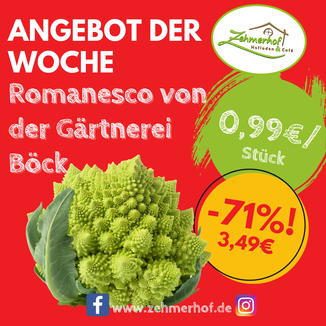 Angebot der Woche vom 07.08 bis 12.08.