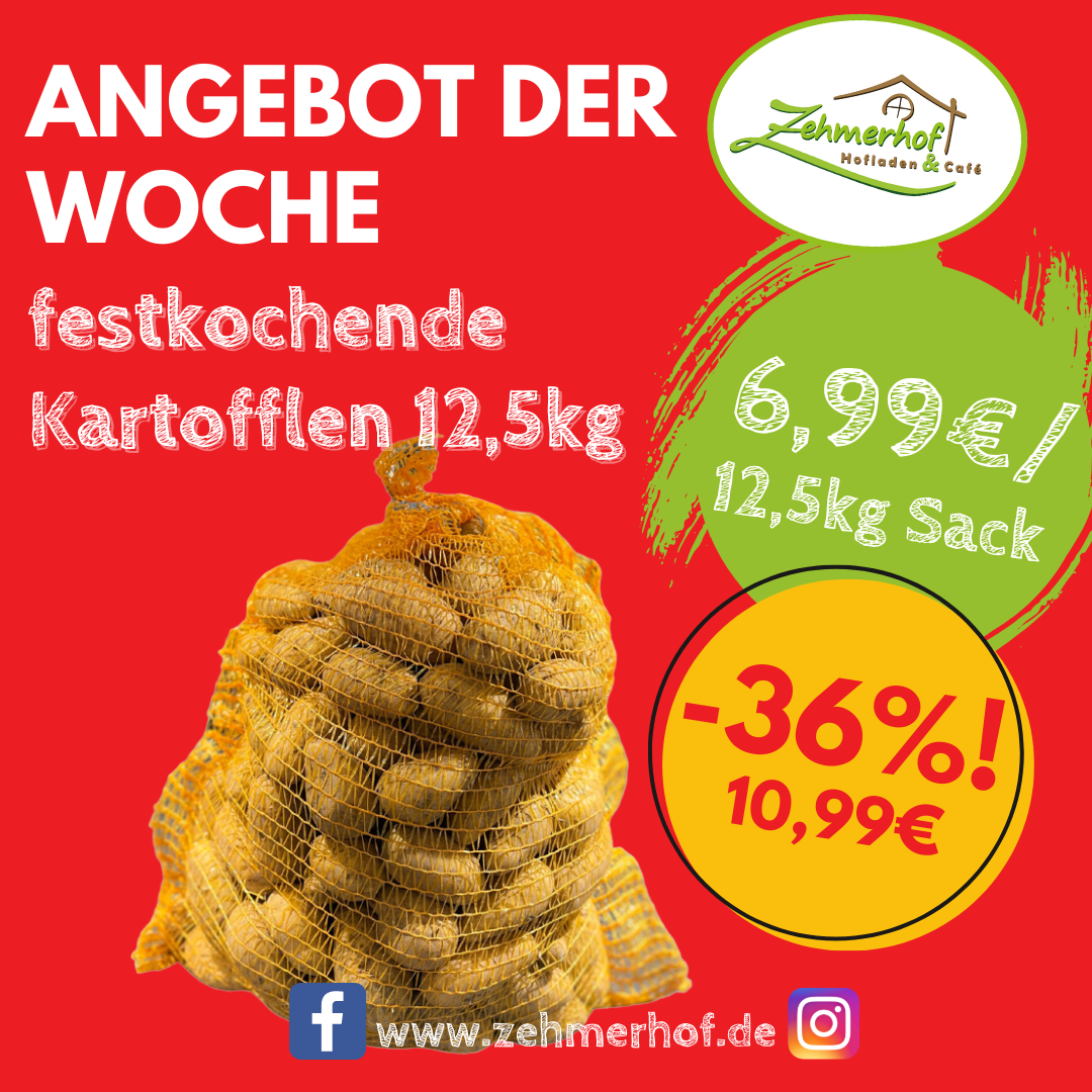 🥔🎉 Angebot der Woche: Festkochende Kartoffeln der Sorte Goldmarie (18.11 bis 23.11) 🎉🥔