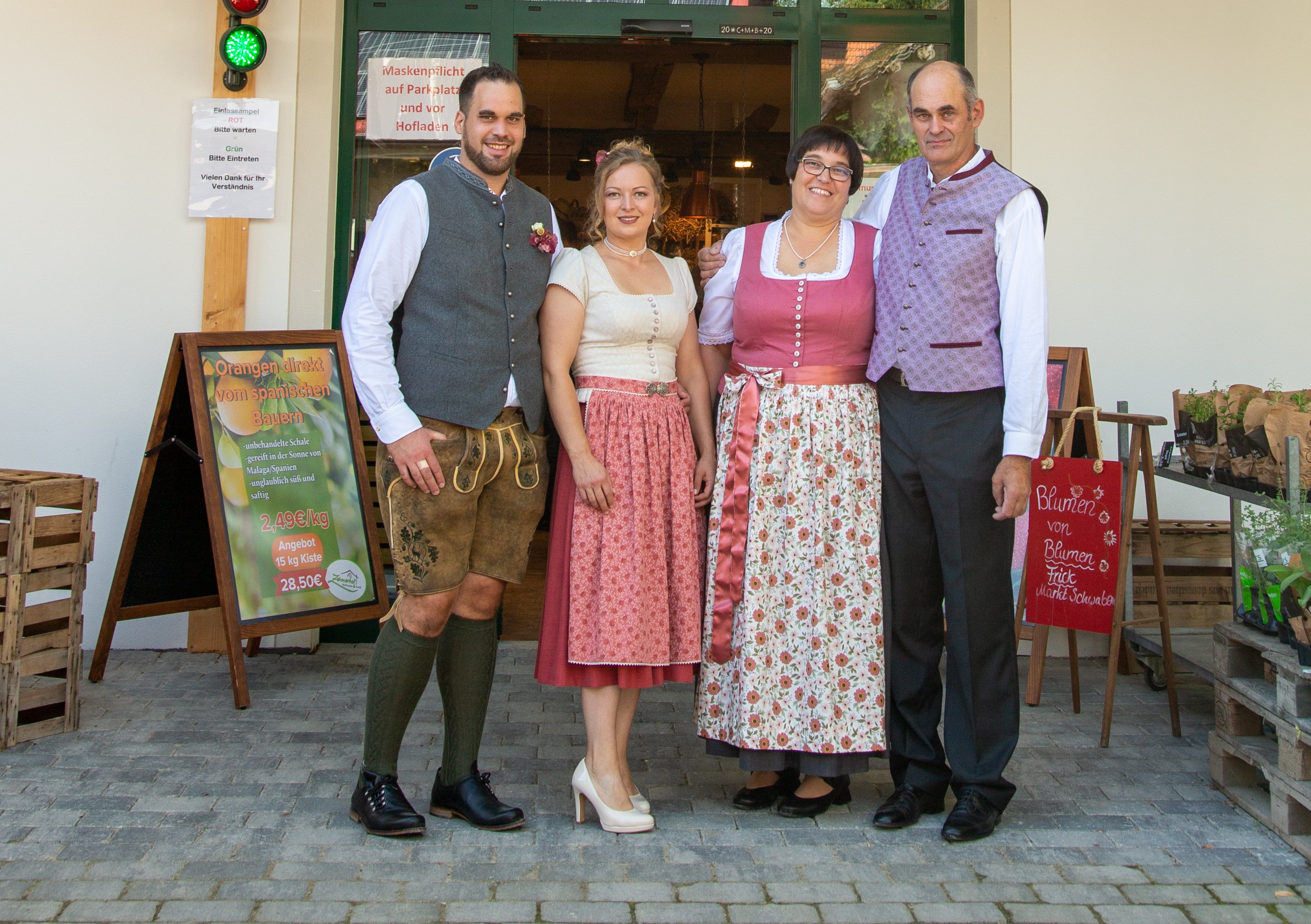 Familie Huber vom Zehmerhof in Gelting