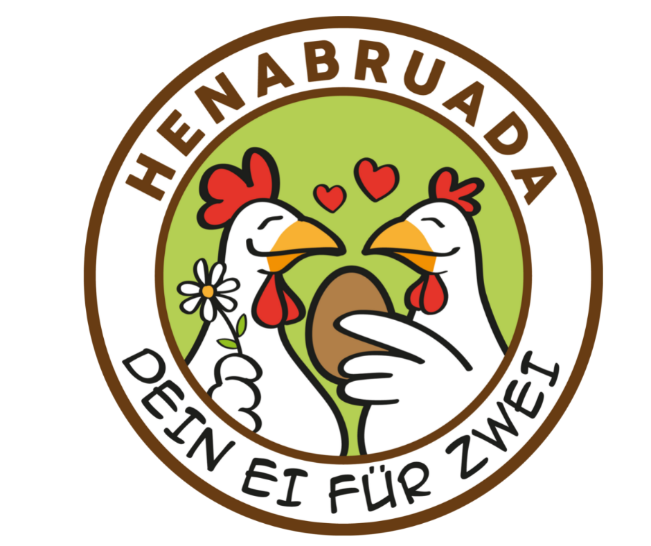Henabruada - Dein Ei für Zwei ist eine Bruderhahninitiative. Die männlichen Küken werden mit aufzogen. 